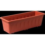 Plastkon Samozavlažovací truhlík Garden Flor teracota 60 cm – Sleviste.cz