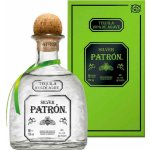 Patrón Silver Tequila 40% 1 l (karton) – Zboží Dáma