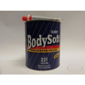 HB BODY 211 Bodysoft stěrkový tmel 5kg žlutý