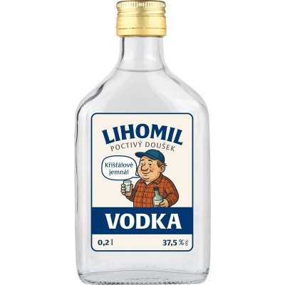 Lihomil Vodka 37,5% 0,2 l (holá láhev) – Hledejceny.cz