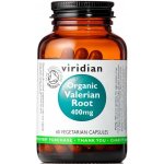 Viridian Organic Valerian Root 400 mg 60 kapslí – Zboží Mobilmania