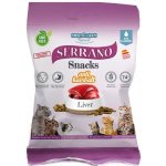 Serrano Snack Cat AntiHairball Liver 50 g – Hledejceny.cz
