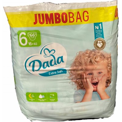 DadaJUMBOBAG Extra Soft 6 EXTRA LARGE 16+kg 66 ks – Zboží Dáma