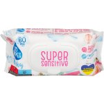 GoWipes Dětské vlhčené ubrousky Super Sensitive 60 ks – Sleviste.cz