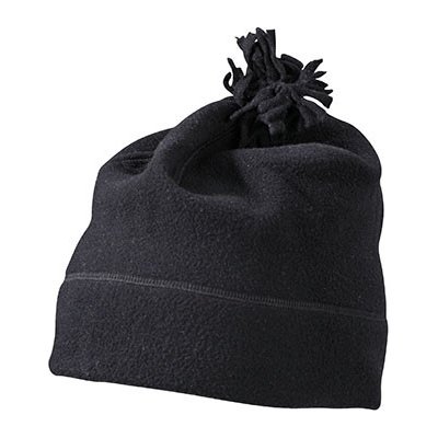Microfleece CAP WITH POMPON MB7946 černá – Hledejceny.cz