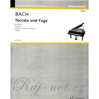 Toccata a fuga d moll pro klavír BWV 565 od Johann Sebastian Bach – Hledejceny.cz