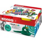 Kores Lehká modelovací hmota Magik Clay LOLLIPOPZ 4 x 40 g – Zboží Dáma