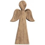 Orion Dřevěný anděl MANGO 24 cm – Zboží Dáma