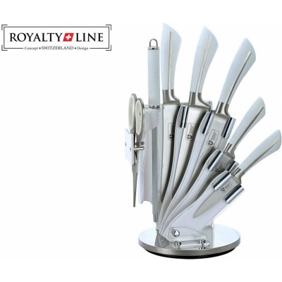 Royalty Line sada ocelových nožů, nůžek a ocílky RL-KSS750 8-dílná – Zboží Mobilmania