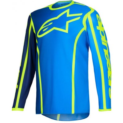 Alpinestars FLUID APEX modrá/žlutá fluo | Zboží Auto