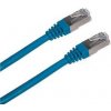 síťový kabel Datacom 5027181513 Patch FTP cat5e, 1m, modrý