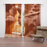 Sablio Závěs Skály v poušti: 2ks 140x250cm – Hledejceny.cz