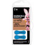 Duracell Activair DA 675 baterie do naslouchátka 6ks 4043752174649 – Hledejceny.cz