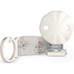 Suavinex klip na dudlík se stuhou Poetry růžová – Zboží Dáma