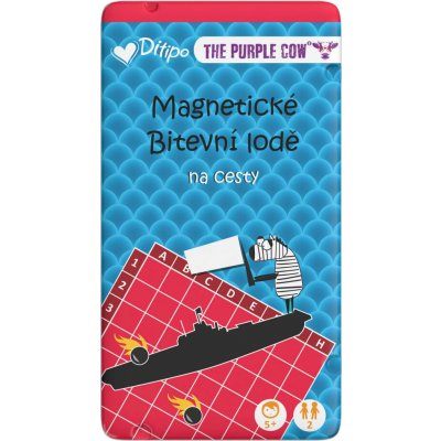 The Purple Cow Magnetická hra: Bitevní lodě – Zboží Živě