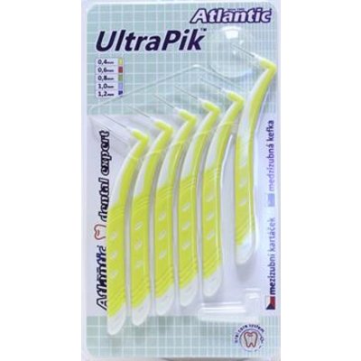 Atlantic UltraPik mezizubní kartáčky 0.4 mm zahnuté 6 ks