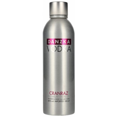 Danzka Vodka Cranraz 40% 1 l (holá láhev) – Hledejceny.cz