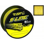 Black Cat Šňůra S-Line Žlutá 180m 0,45mm 50kg – Hledejceny.cz