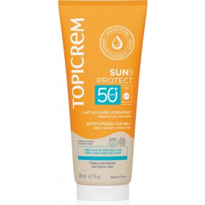 Topicrem Sun Protect Moisturizing Sun Milk SPF50+ 200 ml – Hledejceny.cz