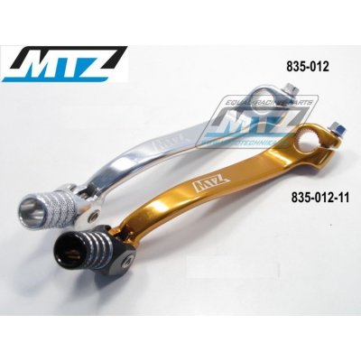 Řadička (řadicí páka) Suzuki RMZ450 / 08-24 + RMX450Z / 10-19 - stříbrná – Sleviste.cz