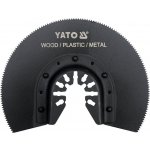 YATO Segmentový pilový list pro multifunkční nářadí HSS, 88mm dřevo, plast, kov – Sleviste.cz