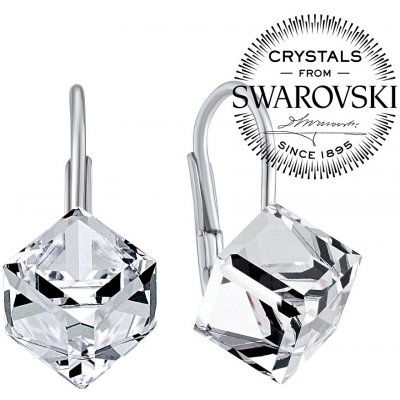 silvego nausnice cube crystal swarovski vsw035e – Heureka.cz