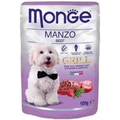 Monge Grill Dog hovězí 100 g – Zbozi.Blesk.cz
