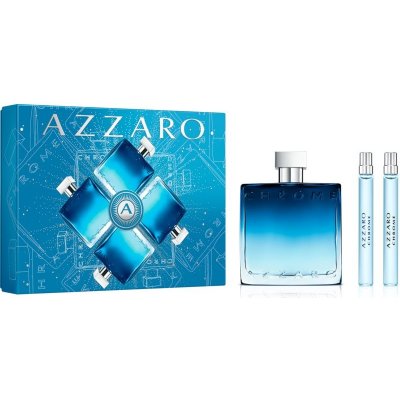 Azzaro Chrome EDP 100 ml + Chrome EDP 10 ml + Chrome EDT 10 ml dárková sada – Sleviste.cz