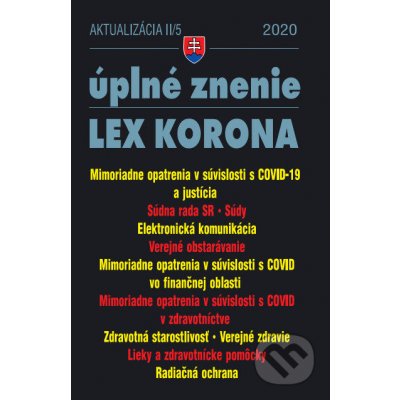 Aktualizácia II/5 - LEX-KORONA - Poradca s.r.o.