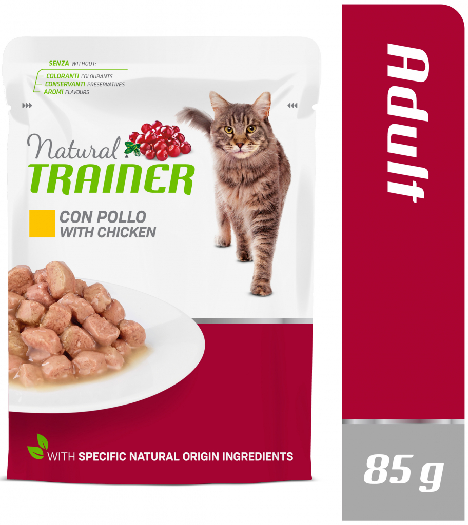 Natural Trainer CAT adult kuře 85 g