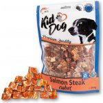 KIDDOG lososový steak v kostce 250 g – Zboží Dáma