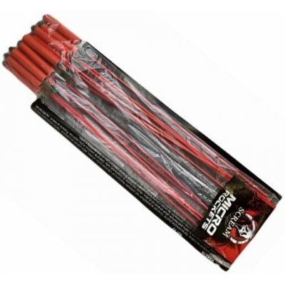 SCREAM pískající raketky 12 ks – Zboží Dáma