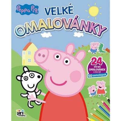 Velké omalovánky Prasátko Peppa – Zboží Mobilmania