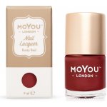 MoYou Razítkovací lak na nehty Rusty Red 9 ml – Zboží Dáma