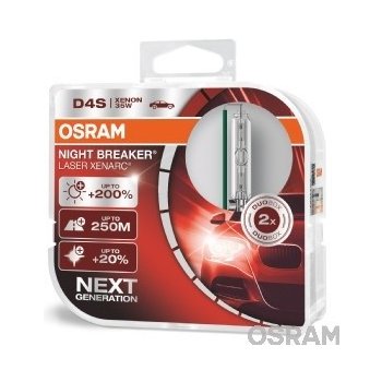 Osram Xenarc Night Breaker Laser 66440XNL-HCB D4S-XNBL P32d-5 42V 35W-2 ks