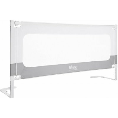 iMex zábrana na postel SMART 120 cm bílo-šedá – Zboží Dáma