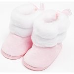 New Baby kojenecké zimní kozačky růžové – Zboží Dáma