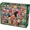 Puzzle Cobble Hill Kočičí zeď 1000 dílků