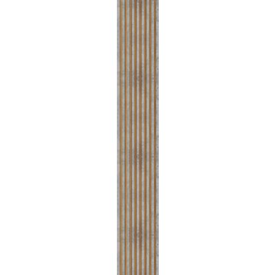 Windu Akustický panel, dekor Beton/dřevěná deska 2600 x 400 mm 1,04m² – Zboží Mobilmania