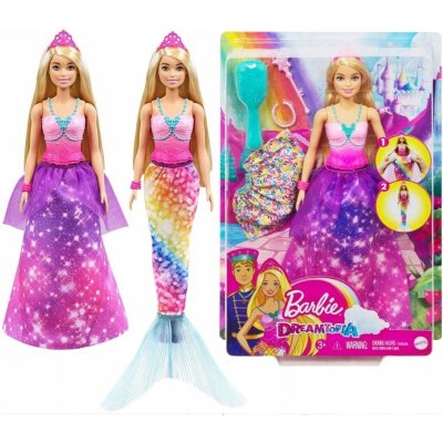 Barbie Princezna Siréna transformace