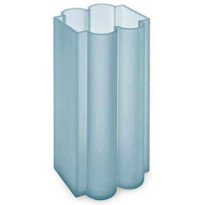 Kartell Váza OKRA 34 cm, více variant - Barva: světle modrá – Hledejceny.cz