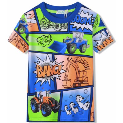 Chlapecké tričko kugo hc mix barev modrý lem – Zboží Dáma