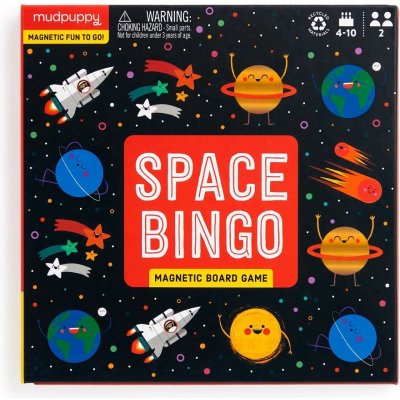 Mudpuppy Magnetická vesmírné bingo – Zboží Mobilmania
