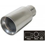 Automax chrom kulatá ostrá hrana | Zboží Auto