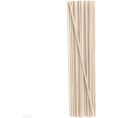 dp Craft Tyčky dřevěné přírodní kulaté průměr 5mm (20ks) – Sleviste.cz