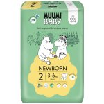 Muumi Baby 2 Newborn 3-6 kg eko 58 ks – Hledejceny.cz