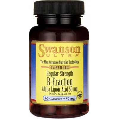 Swanson R-ALA Kyselina R Alfa-lipoová R-Fraction 50 mg 60 kapslí – Zboží Mobilmania