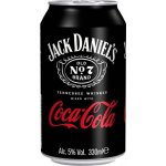 Jack Daniels & Cola 5% 0,33 l (plech) – Zboží Dáma