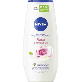 Nivea Rose & Almond Oil sprchový gel 250 ml