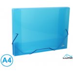 LUMA, Desky na spisy s gumou, box A4 modrý – Zboží Živě